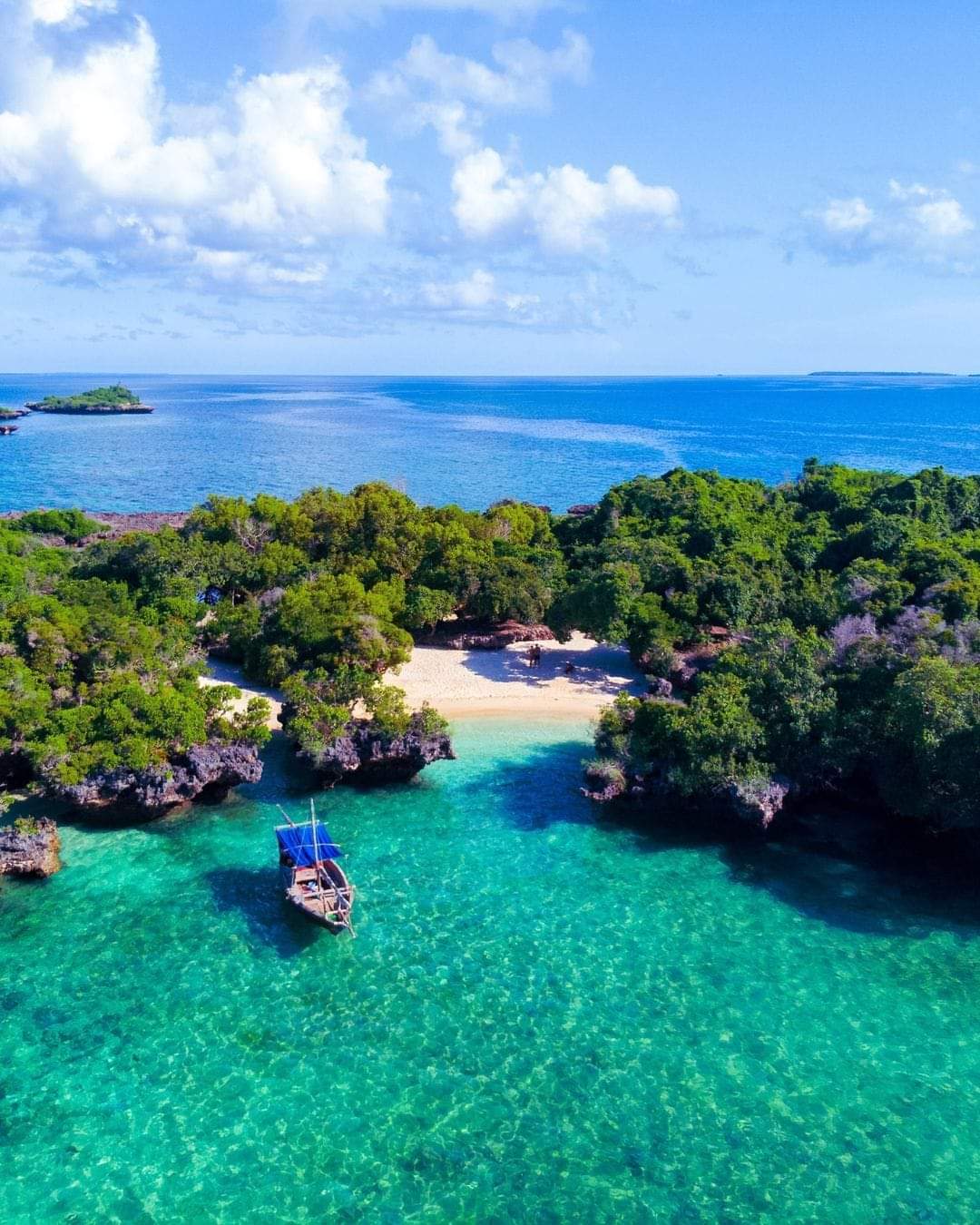 Safari Blue - Kwale Island Laguna Blu